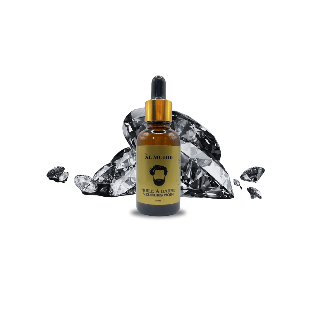Huile à barbe Al Muhib - Velours Noir 30ml