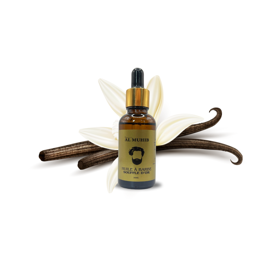 Huile à barbe Al Muhib - Souffle d'Or 30ml