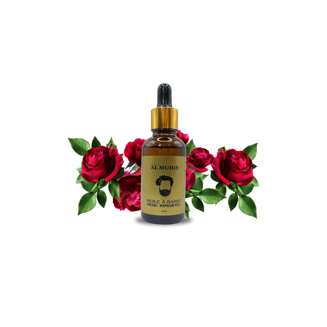 Huile à barbe Al Muhib - Musc Immortel 30ml