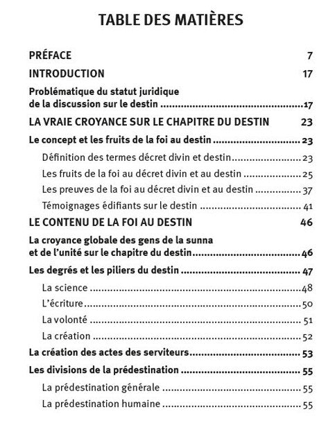 Comment Comprendre Le Destin ?, De Muhammad Al-Hamad