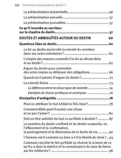 Comment Comprendre Le Destin ?, De Muhammad Al-Hamad